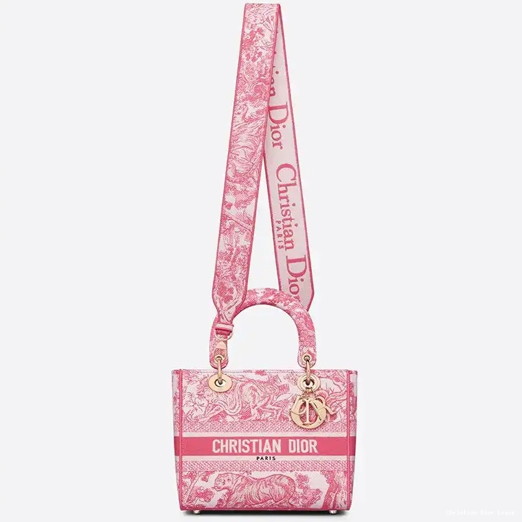 Cheap Medium de D-lite Bag Rose Jouy Motif Toile Lady Canvas 0430 Luxury